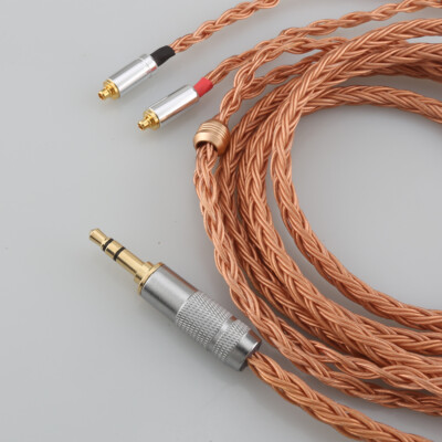 Silver Plated MMCX Earphone Upgrade Cable for Audiophile SE215 SE425 Headphone