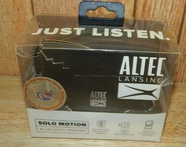 Altec lansing hotsell solo motion speaker