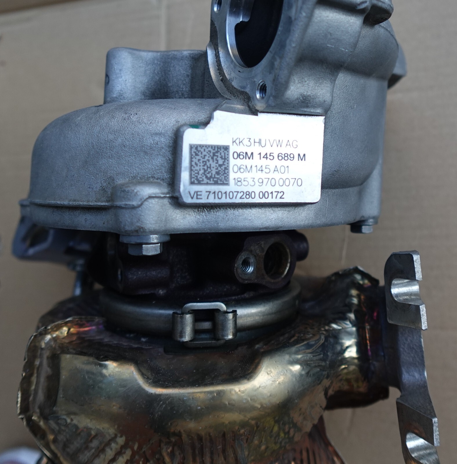 PORSCHE CAYENNE TURBO CHARGER AUDI PORSCHE BENTLEY OEM PART 06M145689M 6M145A01