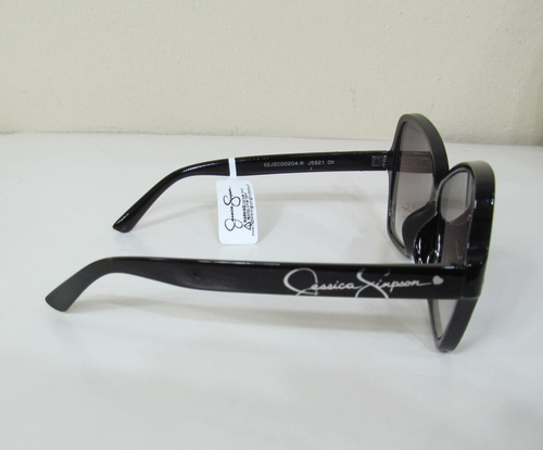 Jessica Simpson Oversized Butterfly Sunglasses Black Frame & Lenses J5921-OX - Picture 9 of 9