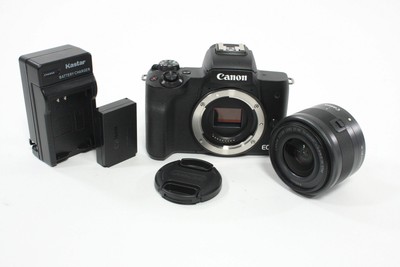 Canon M50 Mirrorless Digital Camera with 15-45mm f/3.5-6.3 IS STM Lens w/ Shutte