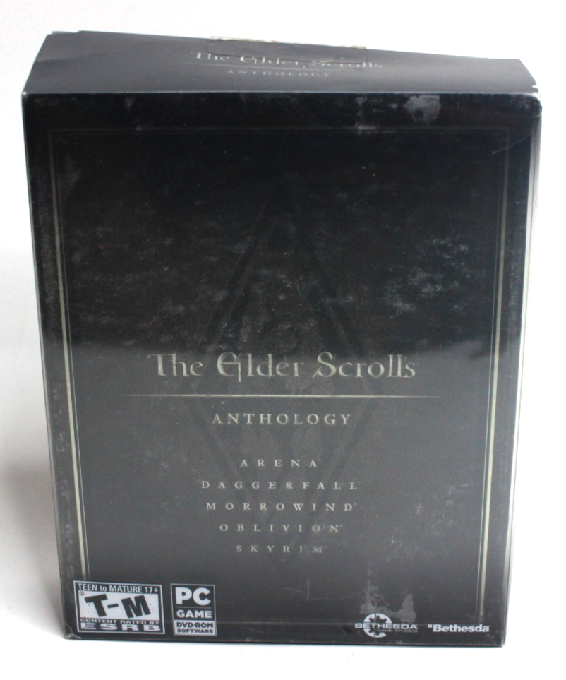 The Elder Scrolls Anthology Collector's 9 Disc Complete Set for PC