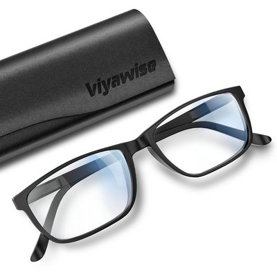viyawise G5 Blue Light Blocking Glasses for Women & Men, Eye Strain Protectio...