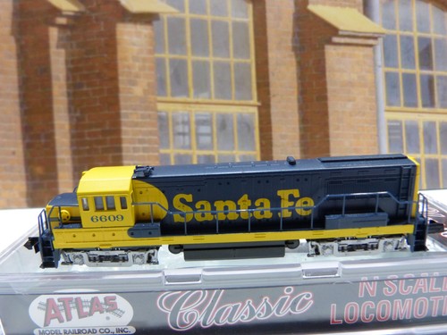Atlas 44504 Diesellok 6609 Santa Fe Spur N       S 83/42 | Condition: Gebraucht