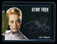 Star Trek Voyager H&V - Jeri Ryan as Silver Autograph Card - 6 Case Incentive