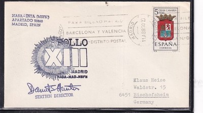 Apollo 13 Tracking NASA MSFN Station Madrid, Madrid 11.04.70
