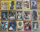 Ken Griffey Jr 15 Card Vintage & Modern Lot 89 Donruss RC 90 Topps Cup Prizm