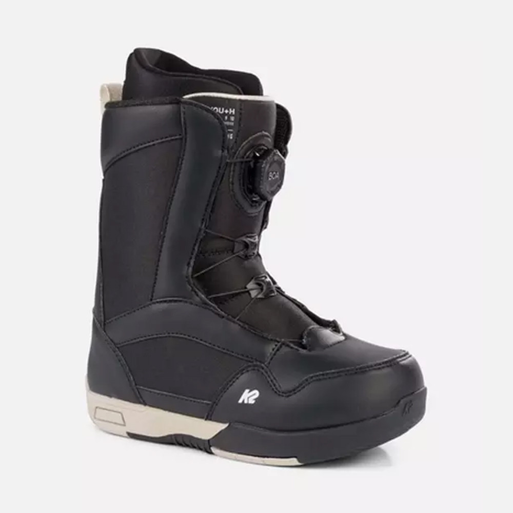 Boots de snowboard You+H black contre le froid aux pieds