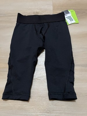 NWT DSG Youth 3/4 Compression Tight Fit Base Layer Pure White Size XXS Polyester