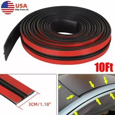 Rubber Seal Strip Car Roof Windshield Trim Edge Molding Protector Guard 30MMx5M