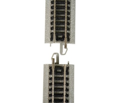 Bachmann Trains - Snap-Fit E-Z TRACK REMOTE TURNOUT - LEFT (1/card) - N