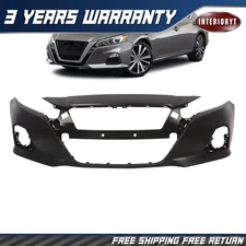 NEW Primered -  For 2019-2022 Nissan Altima S SL SR SV Front Bumper Cover Fascia