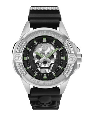 Philipp Plein Mens  Stainless Steel 44mm Strap Fashion Watch