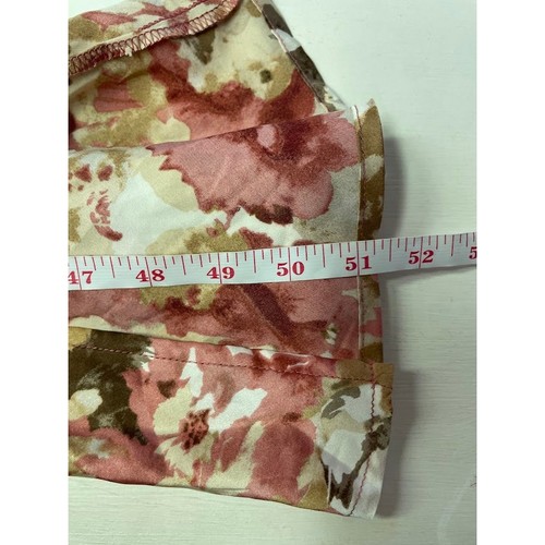 Schönes geblümtes Midi-Schlupfkleid neu mit Etikett Gr. XS Wasserfallausschnitt Y2K romantisch Fee Satin  - Bild 14 von 14