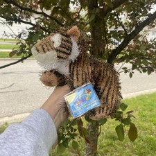 Ganz Webkinz Plush Tiger HM032 With Sealed Code - Retired Stuffed Animal