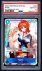 2024 ONE PIECE OP09-EMPERORS IN THE NEW WORLD ALTERNATE ART #050 NAMI PSA 10