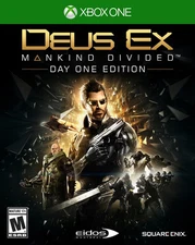Deus Ex Mankind Divided Video Game with Digital OST Extra Mission and Books
