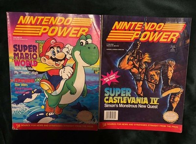 Nintendo Power Magazine Lot Vintage