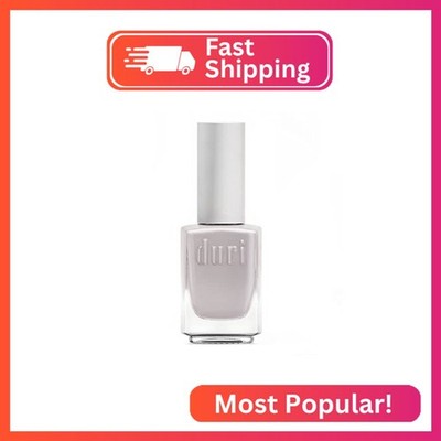 duri Nail Polish, 785 Let It Snow, Light Grey Pastel, Full Coverage, Glossy Fini