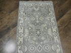 Turkish Oushak Rug,Geometric Multicolored Area Rug,Handmade Bohemian Rug 2.5x10 — photo 10