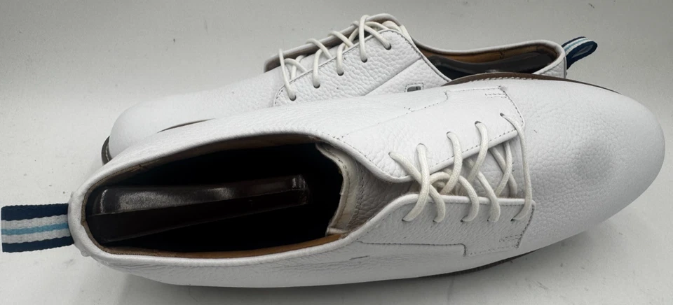 FootJoy Premiere Series Men's Sneaker 11 White Leather Spikeless Golf Shoes - Image 4 of 4