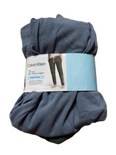 Calvin Klein Women's 2 Pack Jogger Small Blue/Green