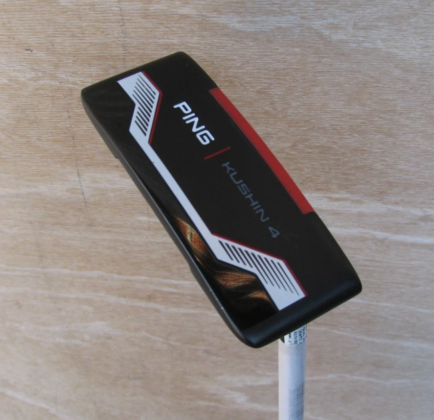 BRAND NEW PING KUSHIN 4 PUTTER 35 INCHES RIGHT HANDED + HEADCOVER BLACK STRONG - Image 2 of 4