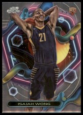 2023-24 Topps Chrome Cosmic #195 Isaiah Wong