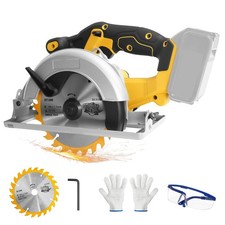 Cordless Circular Saw for Dewalt 20V Battery, Brushless Saws 6-1/2" Blade, 0-...