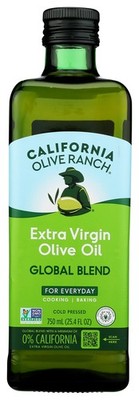 California Olive Ranch Extra Virgin Oil Global Blend 750 Ml Cold 25.4 Oz