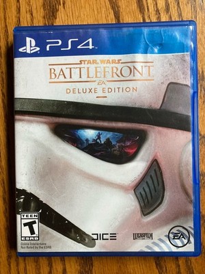 Star Wars Battlefront -- Deluxe Edition (Sony PlayStation 4 PS4, 2015) FREE SHIP