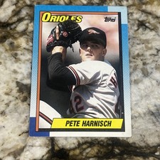 Pete Harnisch #324 Baltimore Orioles Topps 1990