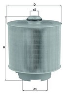 Knecht Luftfilter LX 1006/2D FüR Audi