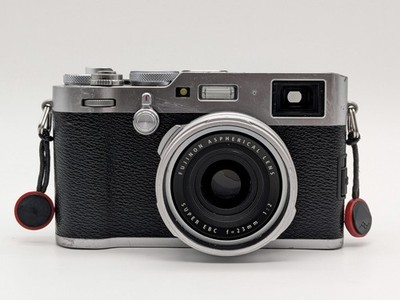 FUJIFILM X100F Digital Camera (Silver) with Gear Box Camera Box