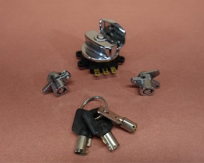 1999-2006 Harley Davidson Road King FLHRI Ignition Lock Key Set Gas Cap