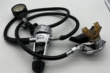 Vintage Dacor Balanced Olympic Scuba Regulator 1st 2nd Set SPG Gauge Untested