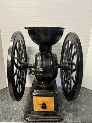 Antique *The Swift Mill* Lane Brothers #13 Cast Iron Coffee Mill Grinder