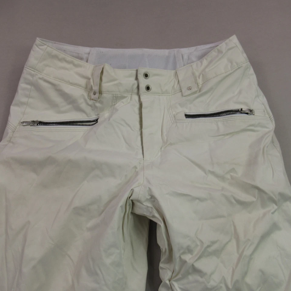 Pantalones de esquí Spyder para mujer 6 bolsillos de carga de pierna recta ligeros marfil informales Foto 2 de 4