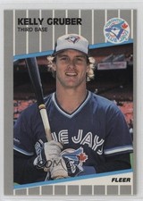 1989 Fleer Glossy Kelly Gruber #234 0b7