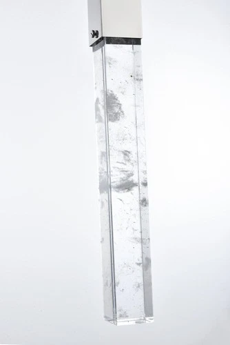 Elegant Lighting 2088D5 Aurora 5"W Crystal Mini Pendant - Chrome - Picture 12 of 12