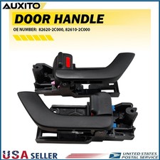 Interior Door Handle For 2003-08 Hyundai Tiburon Front Passenger Driver Black M