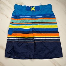 Cat Jack Colorblock Swim Trunks - Boys XL Husky