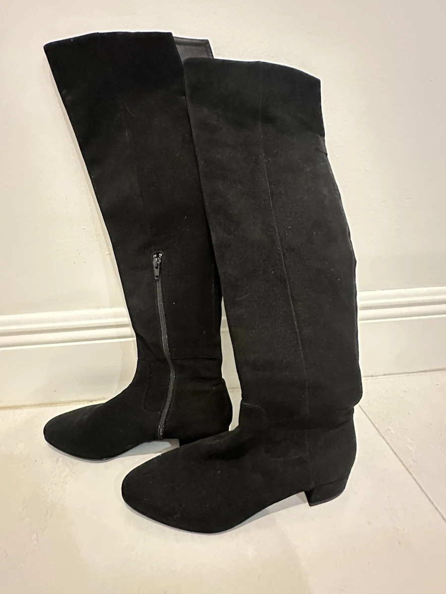 Bottes Enfant Russell & Bromley Cuir Noir – Style Rando Alpine, Pointure 33, Très Bon état