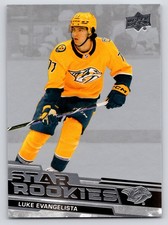 2023-24 Upper Deck NHL Star Rookies Box Set #5 Luke Evangelista