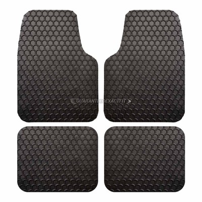 For 61-62 Hawk Intro-Tech Floor Mats AV-105A-RT-B Custom Floor Mat CSW