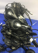 Lot of 54 Plantronics Mix Black Mono Wired Headset