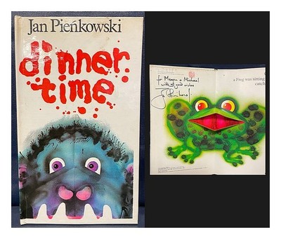 Jan Pie Kowski, Anne Carter Dinner time 1980 1. Auflage Hardcover