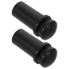 2 PCS Wooden End Pins for Guitar Strap Lock Button Set Electric Bass Pegs