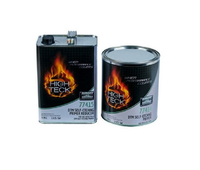 High Teck Products 77414-1 DTM Self-Etching Primer, 1 gal, Green, W/ Reducer Gal