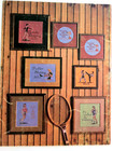 3 sports booklets, 3 different designers, figures, equipment, text, 65 motifs + — photo 7